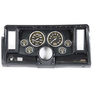 69-76 Nova Carbon Dash Carrier w/Auto Meter Carbon 5" Gauges