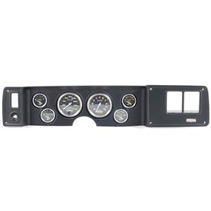 79-81 Camaro Black Dash Carrier w/Auto Meter Carbon Fiber Gauges