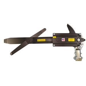 1968 GM Chevelle 2DR Front Doors Power Window Kit with Black Switches for Door