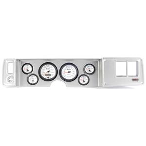79-81 Camaro Silver Dash Carrier w/ Auto Meter Phantom II Gauges