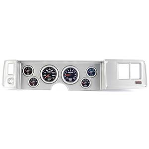 79-81 Camaro Silver Dash Carrier w/ Auto Meter Sport Comp II Gauges