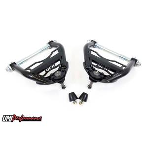 UMI Performance 4033-B GM A-Body UMI Performance Upper Front Control Arm Pair - Black