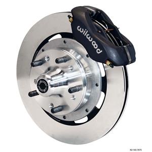 Wilwood 64-72 Chevelle A-Body Front Disc Big Brake Kit 12" Plain Rotor Black