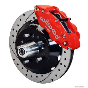 Wilwood 79-81 Camaro Firebird Front Disc Big Brake 12.88" Drilled Rotor Red