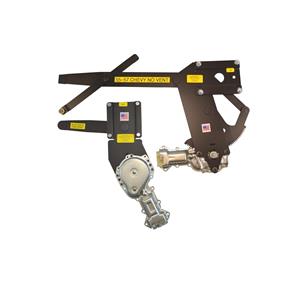 1955-1957 Chevy Convertible Front Door & Rear Qtrs Less Vent Power Window Kit