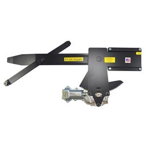 1962 GM Impala 2DR Front Door Power Window Kit with Nostalgic Switches Console