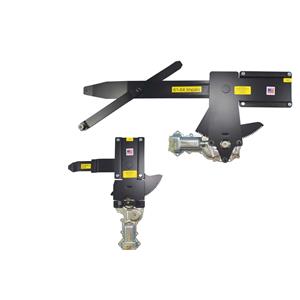 1962 GM Impala 2DR H-Top Front Door & Rear Power Window Kit with Chrome Switches