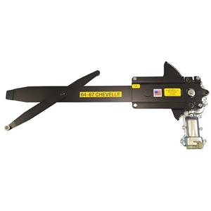 1964-1967 El Camino Front Door Power Window Kit with Nostalgic Switches Console