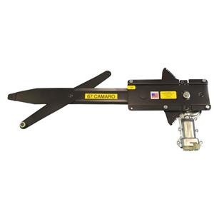 1967 Camaro Front Door Power Window Kit with Nu-Cranks Switches GM Large Round