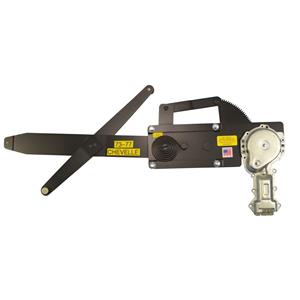 1973-1977 GM Chevelle Front Doors Power Window Kit with Chrome Switches for Door