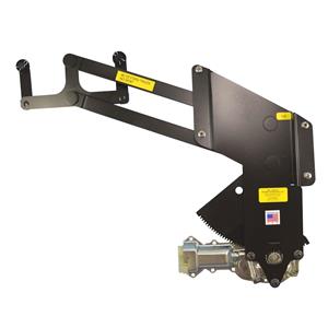 1948-1952 Ford Truck Front Doors No Vent Power Window Kit with FTFG Switches