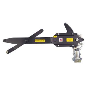 1963-1967 Corvette Front Power Window Kit with Nu-Cranks Switches Large Round