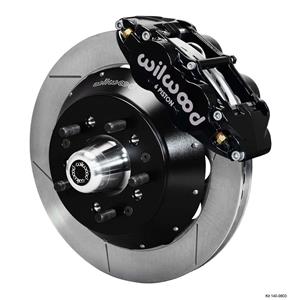 Wilwood 64-72 Chevelle A-Body Front Disc Big Brake Kit 13" Plain Rotor Black