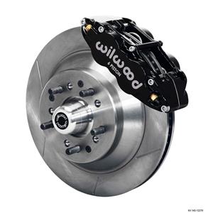 Wilwood 70-78 Camaro Front Disc Big Brake Kit 13" Plain 1 pc Plain Rotor Black