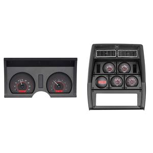 Dakota Digital 1978-82 Chevy Corvette Analog Gauges Carbon Red VHX-78C-VTA-C-R