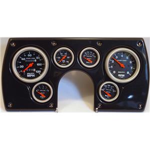 82-89 Camaro Carbon Dash Carrier w/Auto Meter Sport Comp Mechanical Gauges