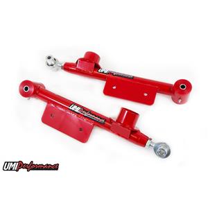 UMI Performance 1014-R Ford Mustang UMI Performance Single Adj. Lower Rear Control Arms - Red