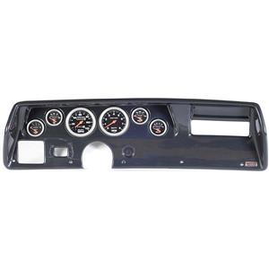 70-72 Chevelle SS Carbon Dash Carrier w/Auto Meter Sport Comp Mechanical Gauges