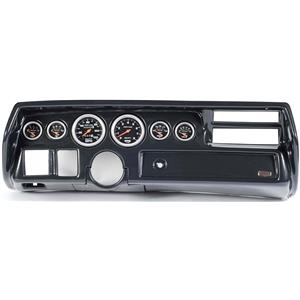 70-72 Chevelle Sweep Carbon Dash Carrier Auto Meter Sport Comp Mechanical Gauges