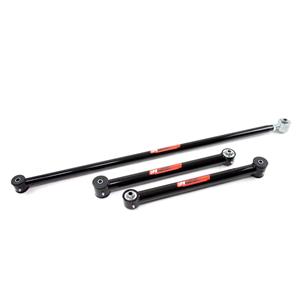 UMI Performance 203336-B GM F-Body Rear Lower Control Arms & Panhard Bar Kit w/ Roto Joints - Black