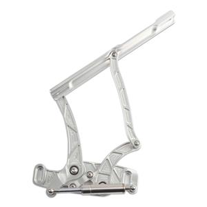 EMS BILLET ALUMINUM HOOD HINGES PAIR 65-67 IMPALA CLEAR ANODIZED MS148-43CA