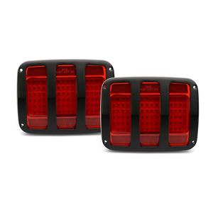EMS TAIL LIGHT&BEZL KIT 64-66 MUSTANG MAT BLACK MS275-81KMB