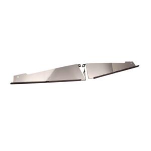67-69 Camaro Radiator Show Filler Panel Polished 2 pc no Engraving 1CA-20P