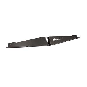 67-69 Camaro Radiator Show Filler Panel 2 pc Black Anodized Camaro 1CA-22B
