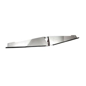67-69 Camaro Radiator Show Filler Panel Polished 2 pc wtih Camaro 1CA-22P