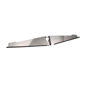 67-69 Camaro Radiator Show Filler Panel Polished 2 pc SS 1CA-21P