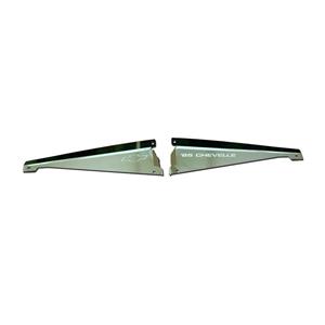 65 Chevelle Radiator Show Filler Panel Polished Chevelle 65CH-02P