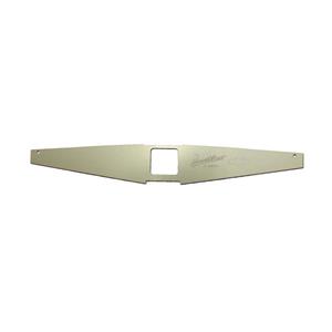 67-69 Camaro Radiator Show Filler Panel 1 pc Clear Anodized Heartbeat 1CA-06C