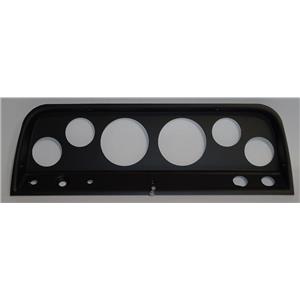 64-66 Chevy Truck Black Dash Carrier Panel for 3-3/8", 2-1/16" Gauges