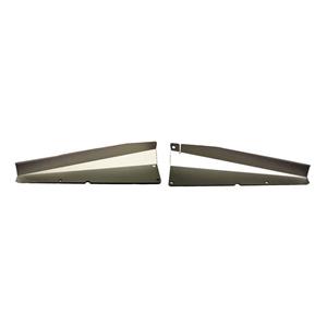 61 Impala Radiator Show Filler Panel Clear Anodized no Engraving 61IM-00C