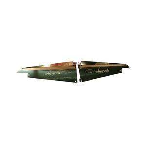 64 Impala Radiator Show Filler Panel Polished Bowtie 64IM-03P