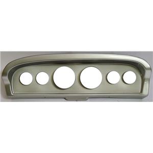 61-66 Ford Truck Silver Dash Panel for Aftermarket Gauges