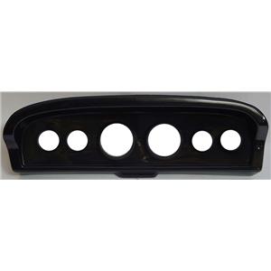 61-66 Ford Truck Carbon Dash Carrier Panel for 3-3/8", 2-1/16" Gauges