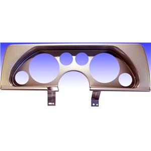 90-92 Camaro Silver Dash Carrier Panel for 5", 2-1/16" Gauges