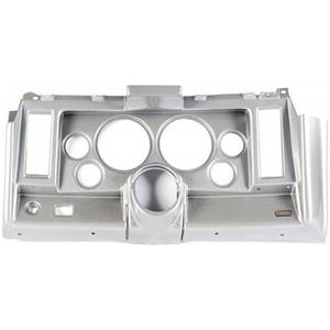 69 Camaro Silver Dash Carrier Panel for 5", 2-1/16" Gauges