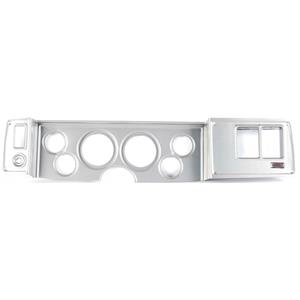 79-81 Camaro Silver Dash Carrier Panel for 3-3/8", 2-1/16" Gauges