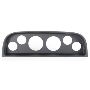 60-63 Chevy Truck Black Dash Carrier Panel for 3-3/8", 2-1/16" Gauges