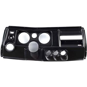 69 Chevelle Black Dash Carrier Panel w/ Astro for 5", 2-1/16" Gauges