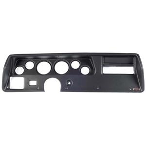 1970-1972 Chevelle SS Black Dash Carrier Panel for Aftermerket Gauges