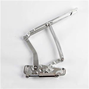 EMS BILLET ALUMINUM HOOD HINGES PAIR 71-77 PONTIAC VENTURA MACHINE MS149-48M