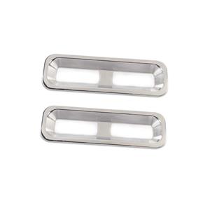 EMS TAIL LIGHT BEZELS PAIR 68 CAMARO POLISHED MS275-42P