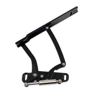 EMS BILLET ALUMINUM HOOD HINGES PAIR 69-72 CHEVELLE BLACK ANODIZED MS149-57BA