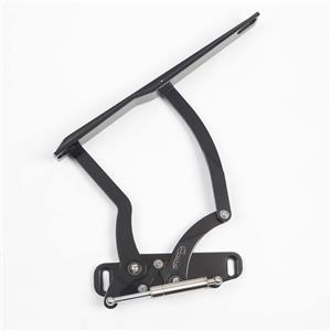 EMS BILLET ALUMINUM HOOD HINGES PAIR 70-81 FIREBIRD MATTE BLACK MS149-39MB