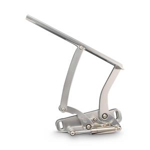 EMS BILLET ALUMINUM HOOD HINGES PAIR 68-72 GTO CLEAR ANODIZED MS149-59CA