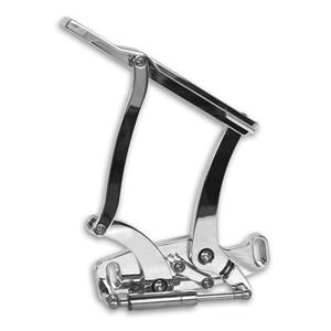 EMS BILLET ALUMINUM HOOD HINGES PAIR 64-67 GTO POLISHED MS149-36P
