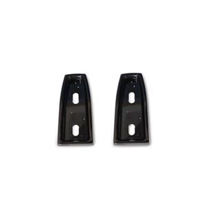 EMS TAIL LIGHT BEZELS PAIR 66-67 NOVA BLACK MS275-48BK